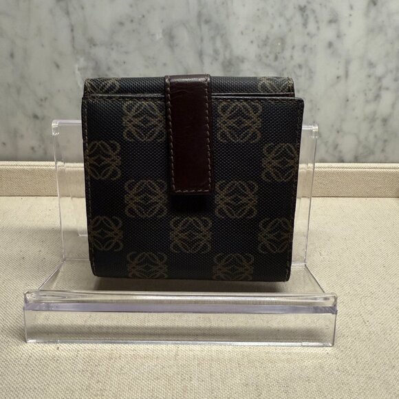 Loewe Anagram W Hook Wallet with Coin Pouch - Picture 2 of 8